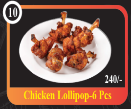 Chicken Lollipop - 6 Pcs