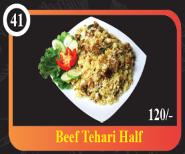 Beef Tehari - Half
