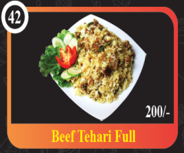Beef Tehari - Full