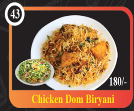 Chicken Dom Biryani