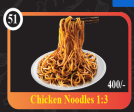 Chicken Noodles - 1:3