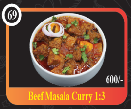 Beef Masala Curry 1:3