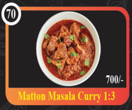 Mutton Masala Curry 1:3