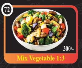 Mix Vegetable 1:3