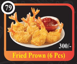 Fried Prawn - 6 Pcs