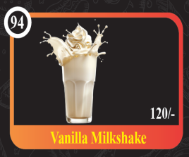 Vanilla Milkshake