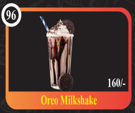 Oreo Milkshake
